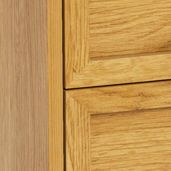 Palmdale 45.6cm 2-Drawer Bedside Table – Wild Oak – image 10