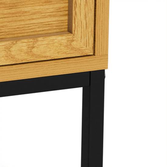 Palmdale 45.6cm 2-Drawer Bedside Table – Wild Oak – image 11