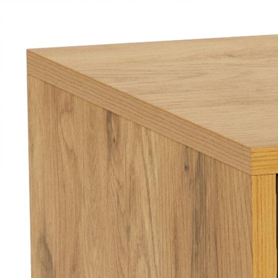 Palmdale 45.6cm 2-Drawer Bedside Table – Wild Oak – image 9