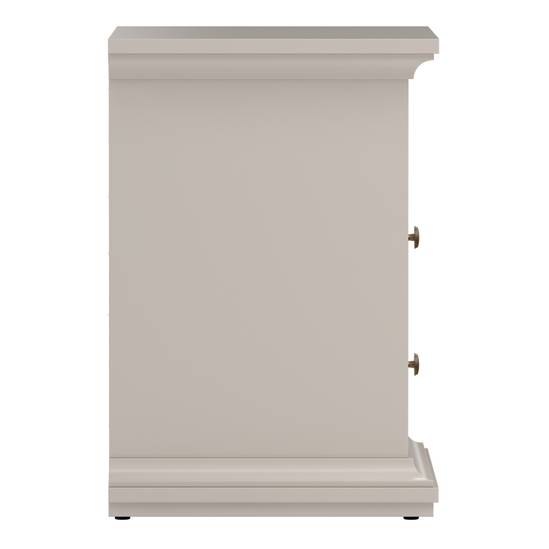 Paris 43.6cm 2-Drawer Nightstand – Cashmere – image 5