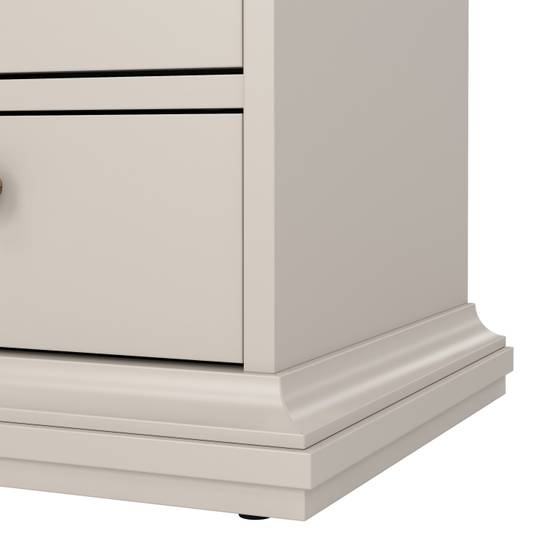 Paris 43.6cm 2-Drawer Nightstand – Cashmere – image 9