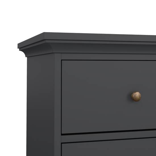 Paris 183.4cm 8-Drawer Wide Chest – Grey – image 9