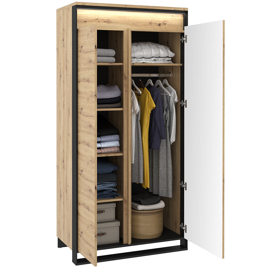 Quant QA-01 2 Door Wardrobe - gallery image 2