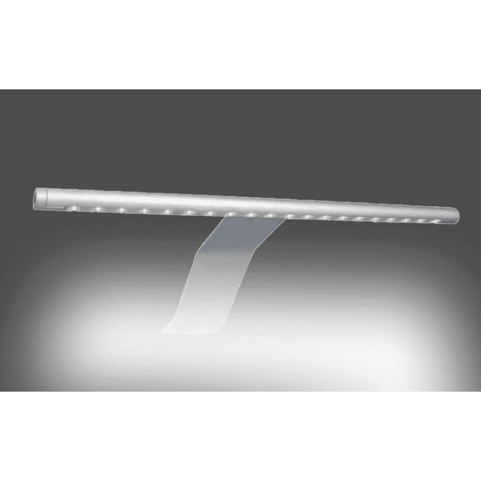 LED light bar with diffused illumination, ideal for wardrobe interiors.