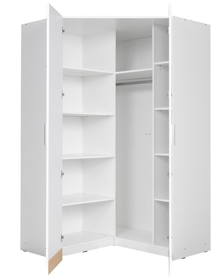 Snow 06 Corner Wardrobe 117cm - gallery image 2