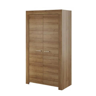 Sonora Wooden Wardrobe With 2 Doors In Riviera Oak