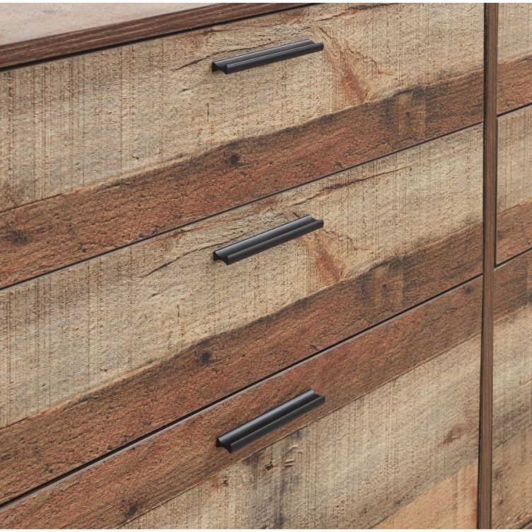 Stretton 6 Drawer Chest - Rustic Oak - image 6