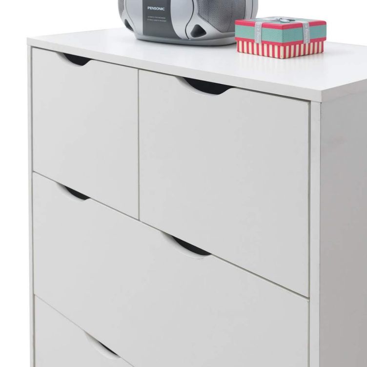Pulford 4 Drawer Chest - White - image 6