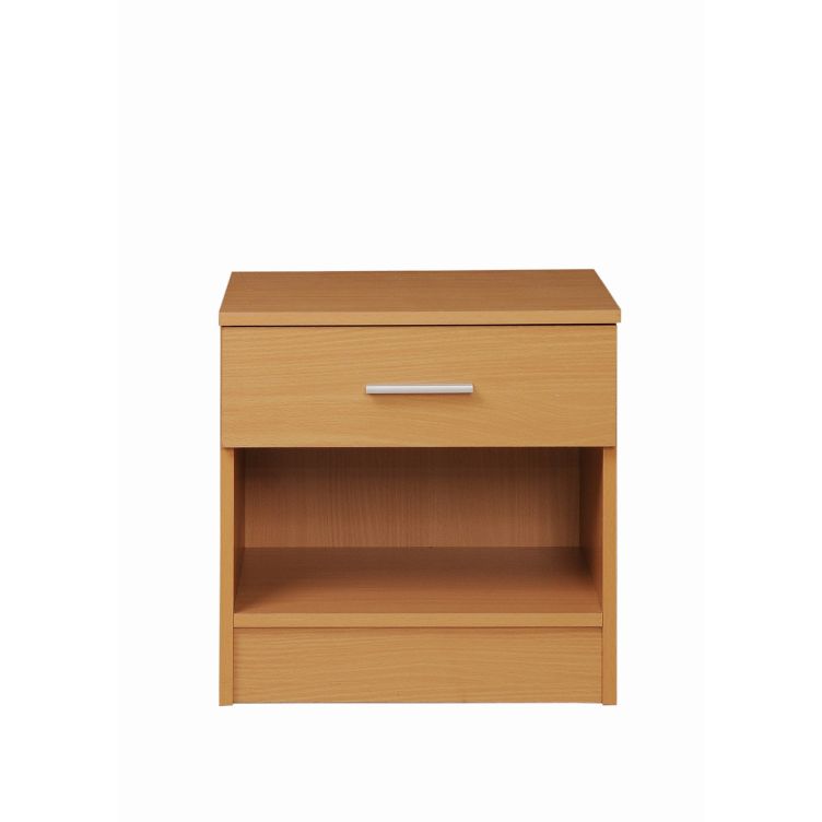 Rio Costa 1 Drawer Nightstand - Beech - image 3