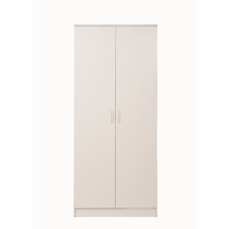 Rio Costa 2 Door Wardrobe – White – image 3