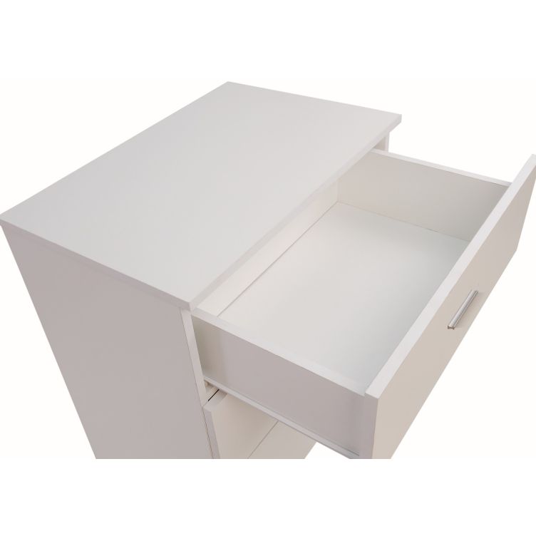 Rio Costa 3 Drawer Chest - White - image 4