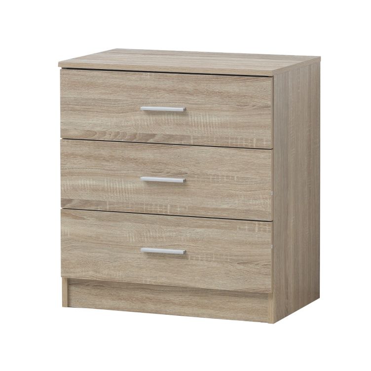Rio Costa 3 Drawer Chest - Sonoma Oak - image 3