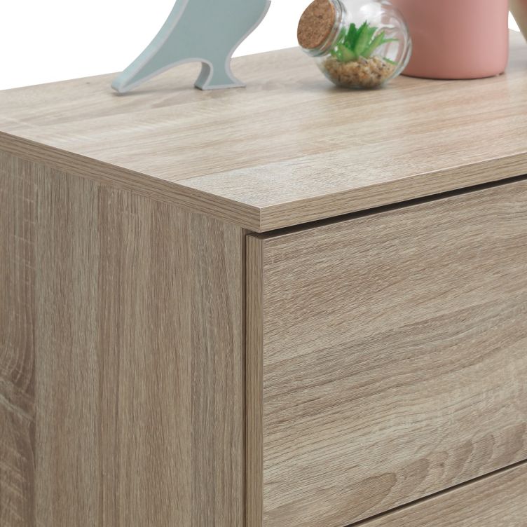 Rio Costa 3 Drawer Chest - Sonoma Oak - image 5