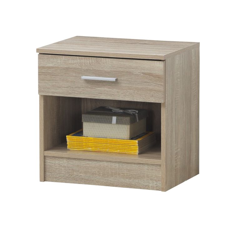 Rio Costa 1 Drawer Nightstand - Sonoma Oak - image 3