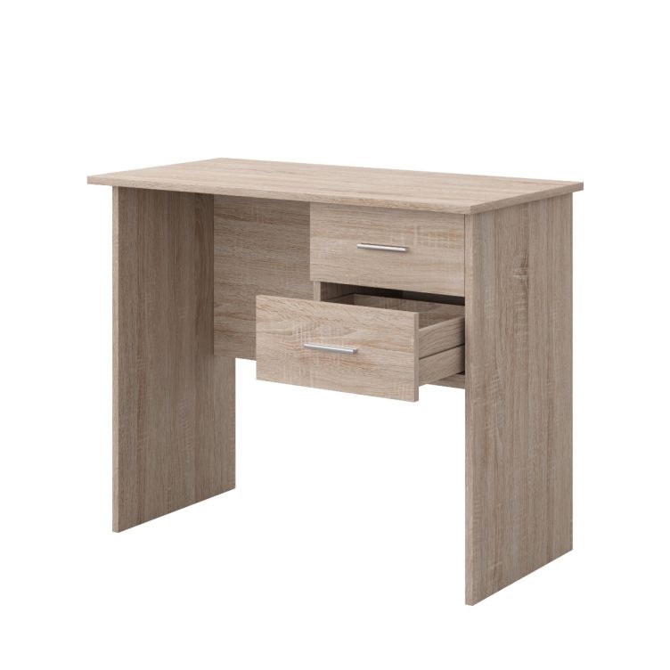 Rio Costa 2 Drawer Desk - Sonoma Oak - image 3