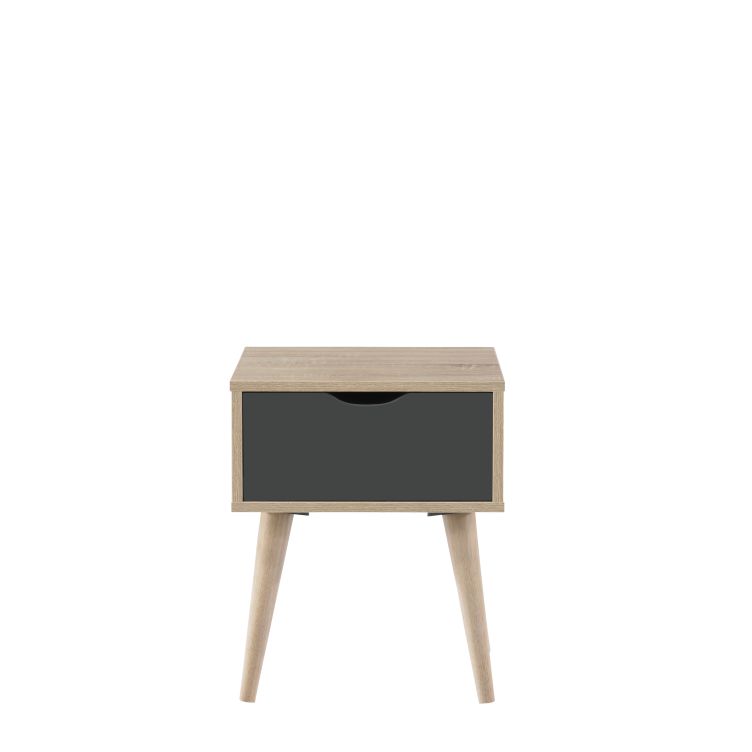 Alford 1 Drawer Lamp Table - Sonoma Oak & Grey - image 4