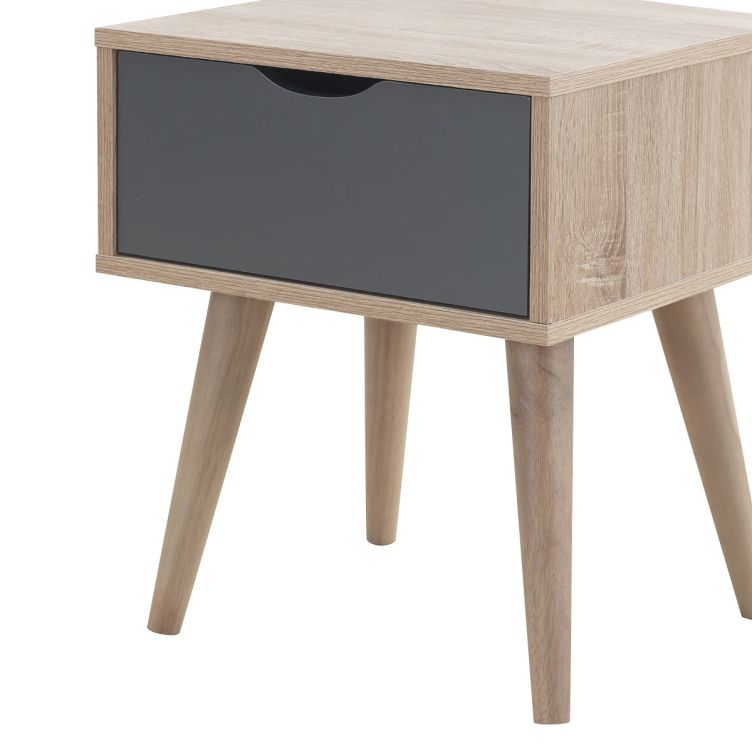 Alford 1 Drawer Lamp Table - Sonoma Oak & Grey - image 6