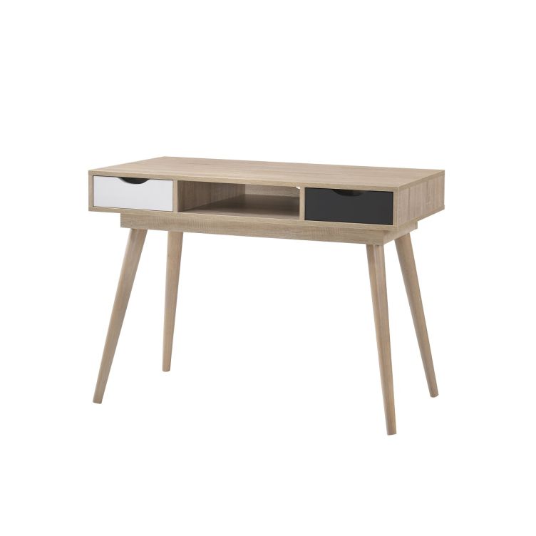 Alford 2 Drawer Desk - Sonoma Oak & Grey - image 3