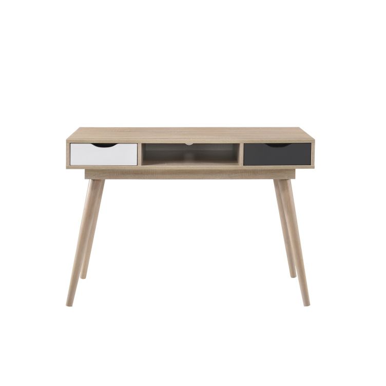 Alford 2 Drawer Desk - Sonoma Oak & Grey - image 4