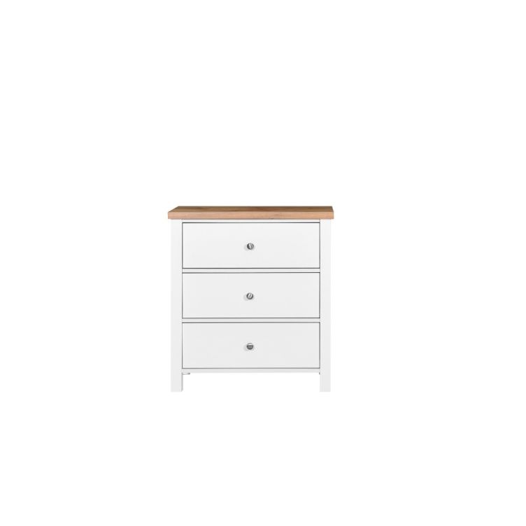 Astbury 3 Drawer Chest - White & Oak - image 4