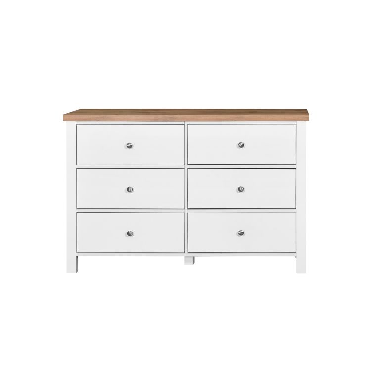 Astbury 6 Drawer Chest - White & Oak - image 4