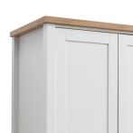 Astbury 2 Door Wardrobe – White & Oak – image 7