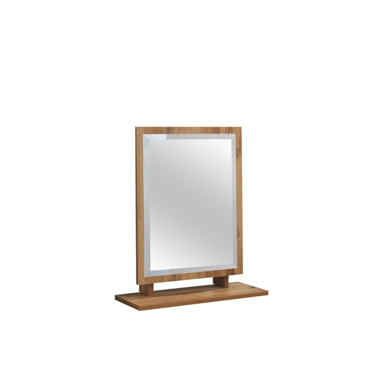 Astbury / Eaton Bevelled Mirror - Wotan Oak - image 1