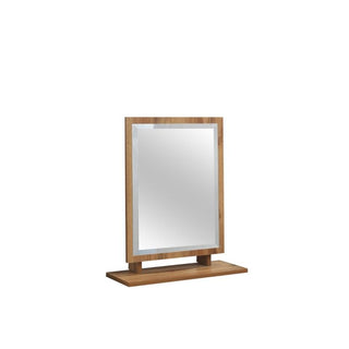 Astbury / Eaton Bevelled Mirror - Wotan Oak - image 1