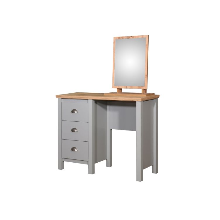 Astbury / Eaton Bevelled Mirror - Wotan Oak - image 3