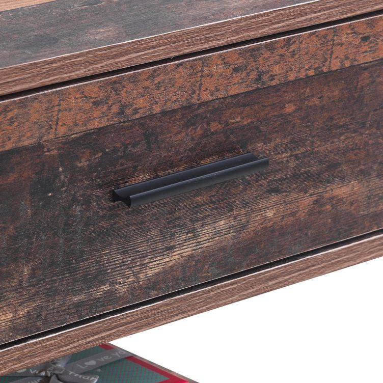 Abbey 1 Drawer Nightstand - Rustic Oak - image 5