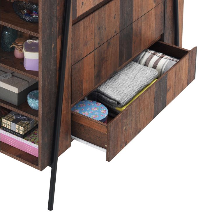 Abbey 4 Drawer Chest - Rustic Oak - image 7