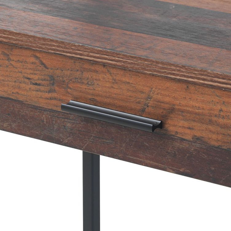 Abbey Desk with 1 Drawer - Rustic Oak - image 7