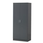 Rio Costa 2 Door Wardrobe – Dark Grey – image 4