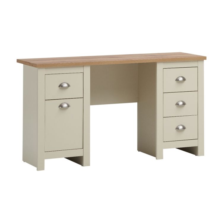 Lisbon Study Desk - Cream - image 1