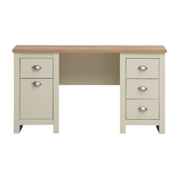 Lisbon Study Desk - Cream - image 3