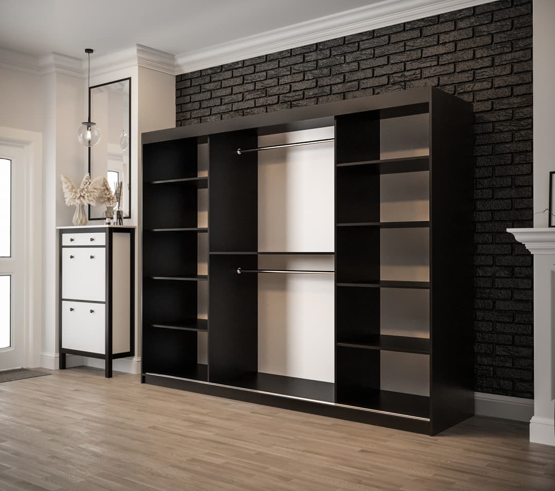 Tilburg I Sliding Door Wardrobe 250cm - gallery image 3