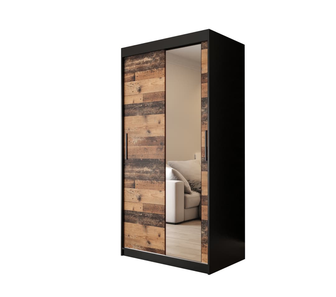 Tilburg II Sliding Door Wardrobe 100cm - main product image