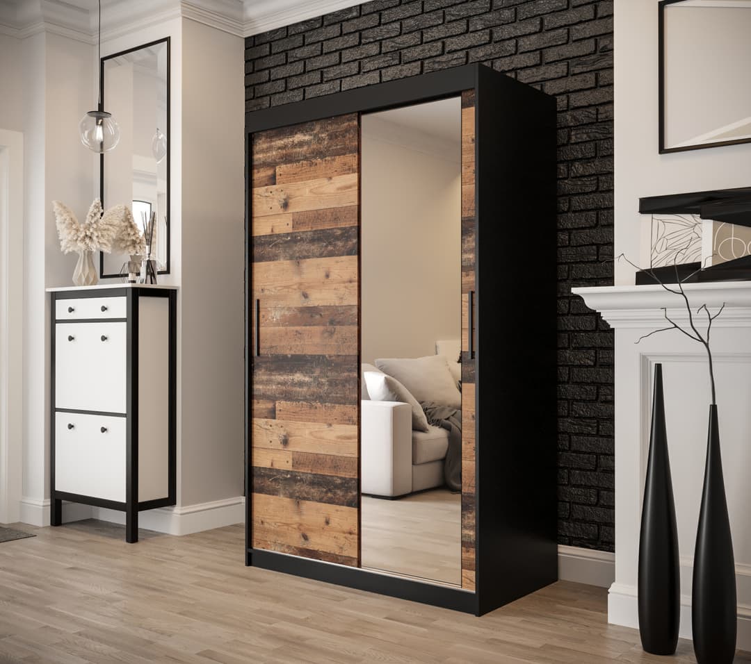Tilburg II Sliding Door Wardrobe 120cm - gallery image 2