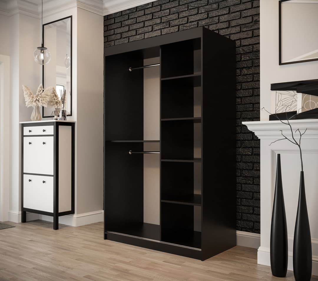 Tilburg II Sliding Door Wardrobe 120cm - gallery image 3