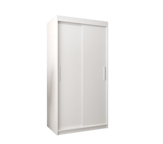 Tokyo Sliding Door Wardrobe 100cm - White — view 1
