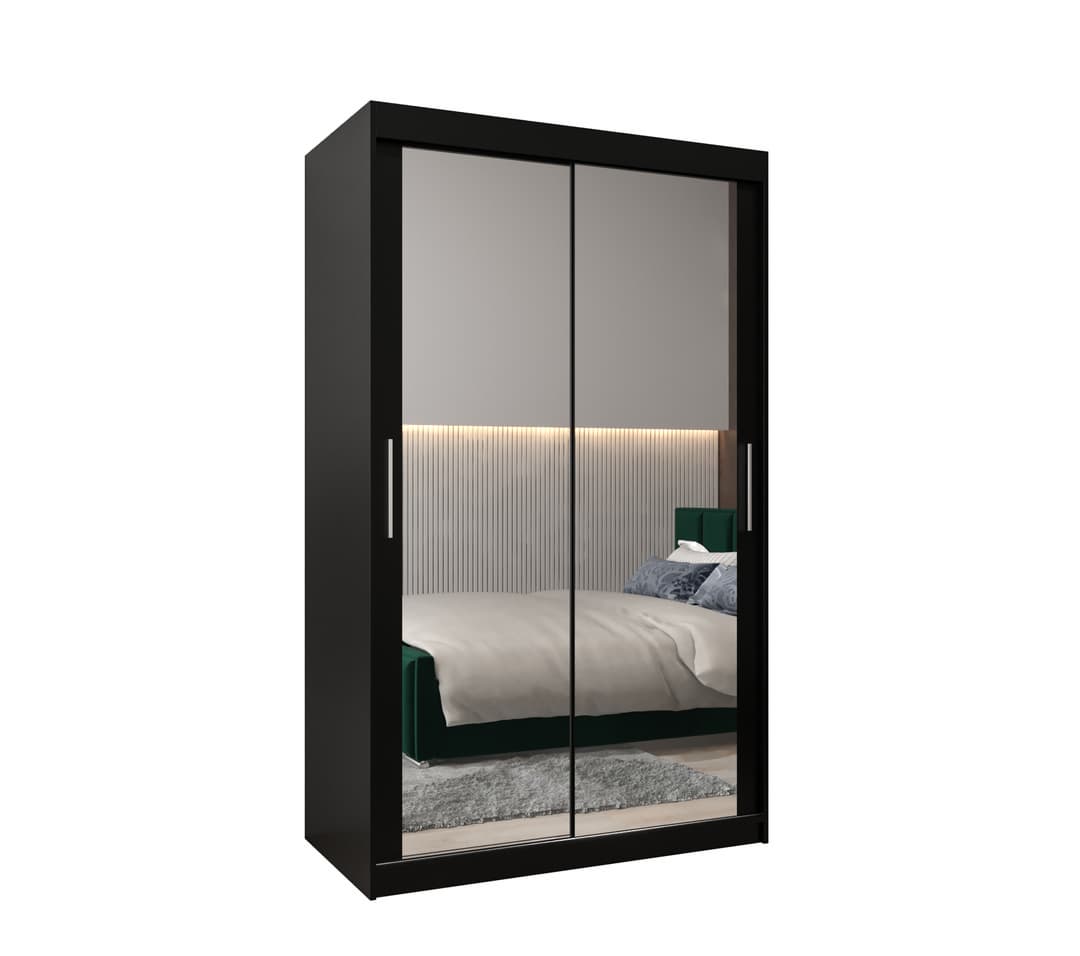 Tokyo III Sliding Door Wardrobe 120cm - Oak Sonoma – image 10