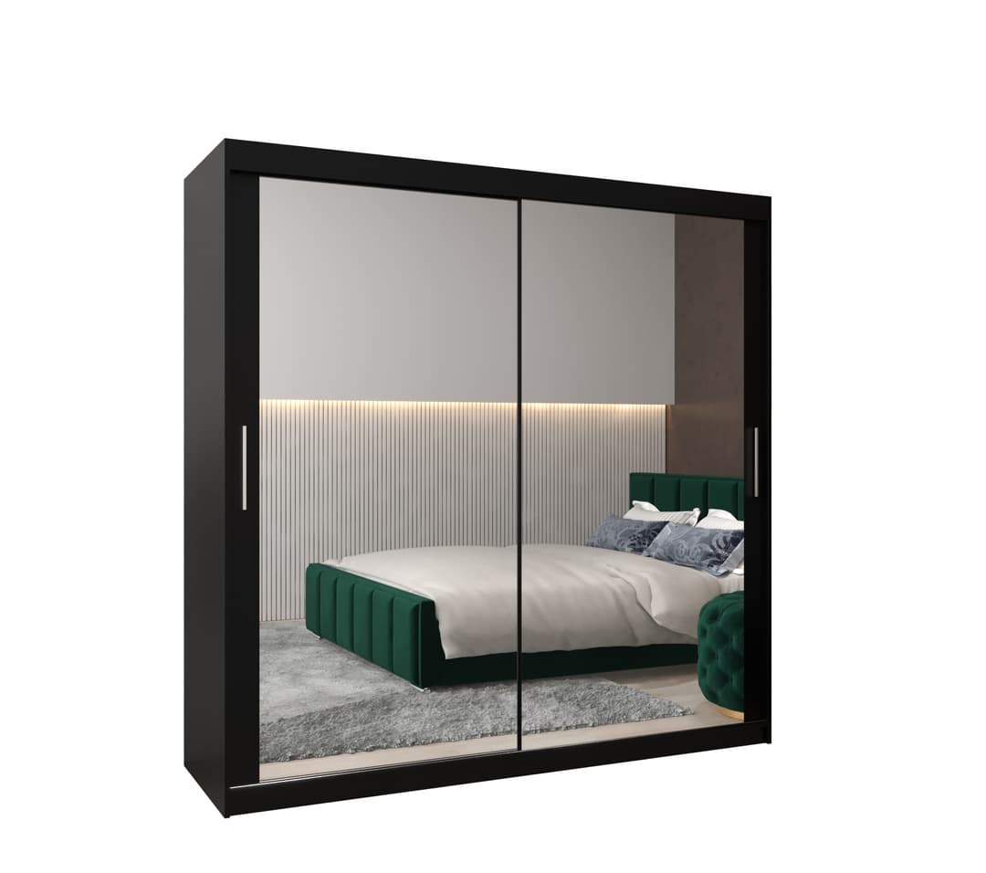 Tokyo III Sliding Door Wardrobe 200cm - Oak Artisan – image 9