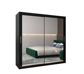 Tokyo III Sliding Door Wardrobe 200cm - Oak Artisan – image 9