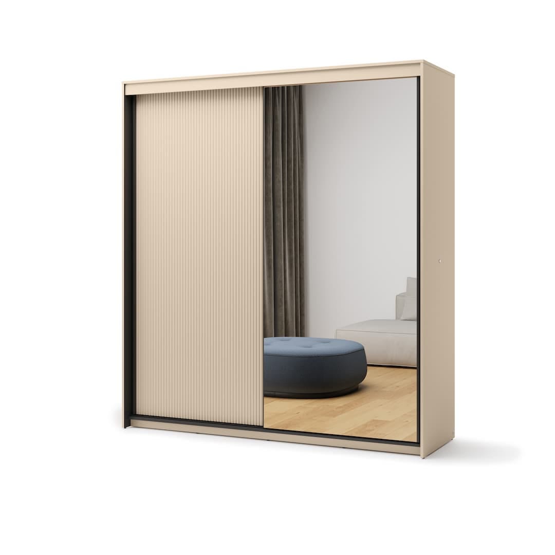Trend TS-01 Sliding Door Wardrobe 200cm - main product image