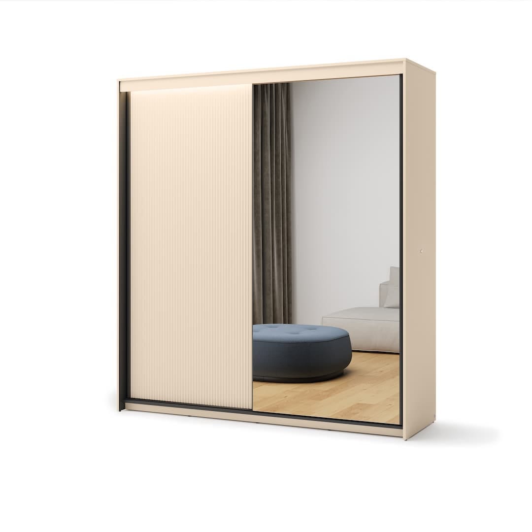 Trend TS-01 Sliding Door Wardrobe 200cm - gallery image 4
