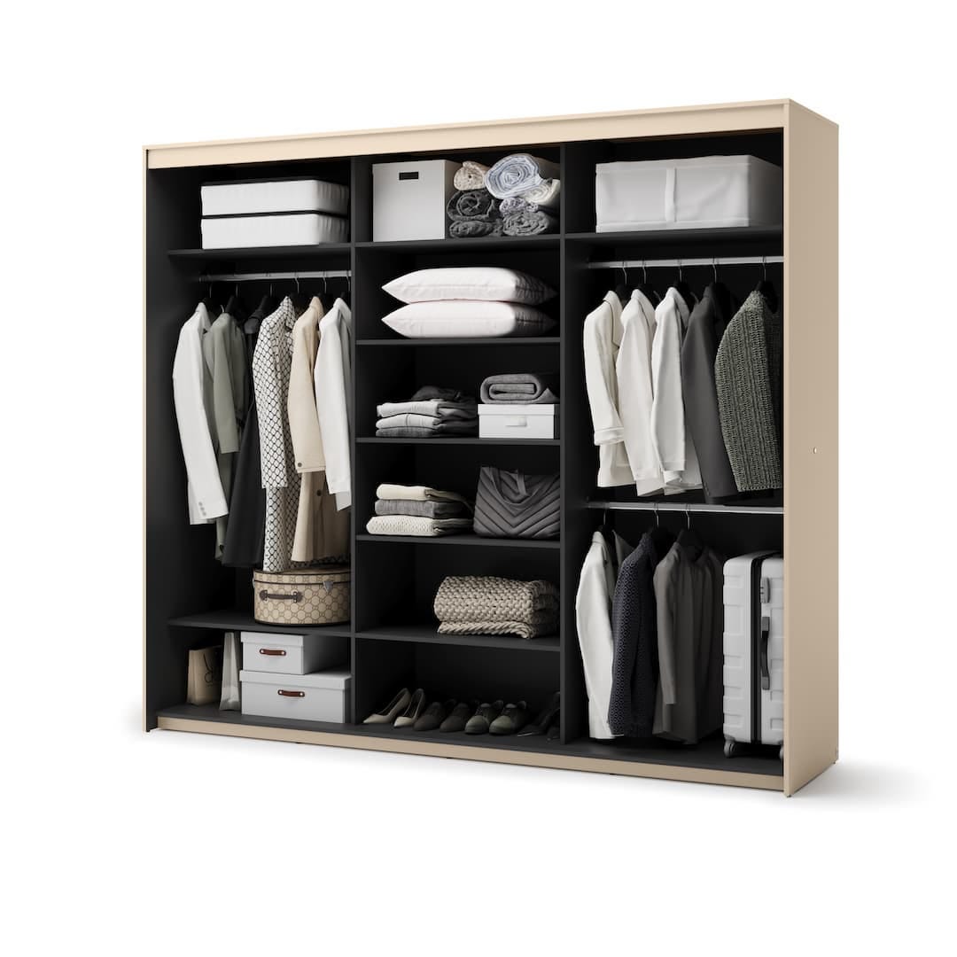 Trend TS-02 Sliding Door Wardrobe 250cm - gallery image 3
