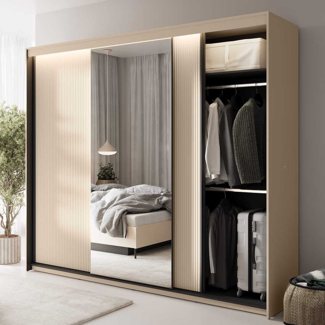 Trend TS-02 Sliding Door Wardrobe 250cm - gallery image 5