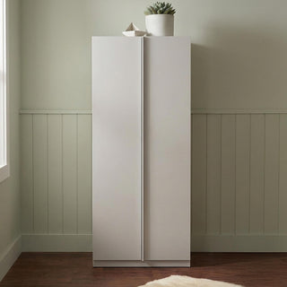 Twenty 10 Design Albion 2 Door Wardrobe in Stone Grey