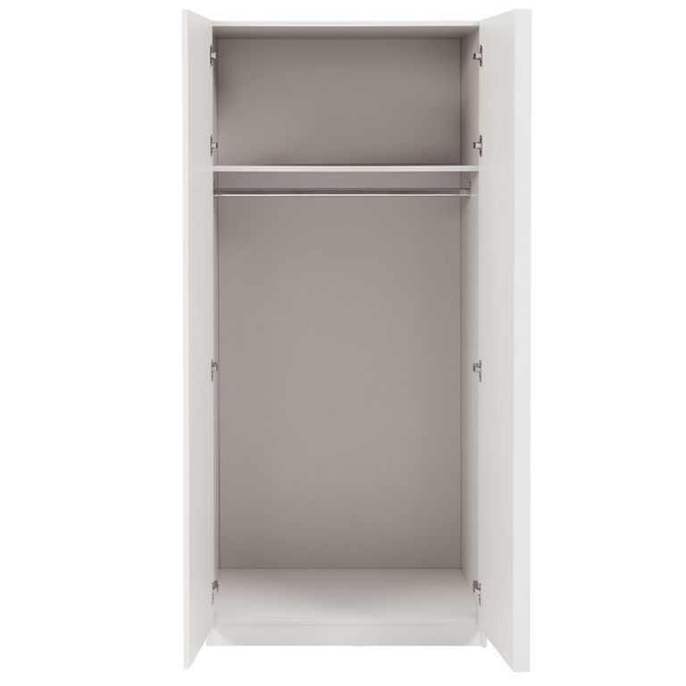 Albion Stone Grey Wardrobe interior