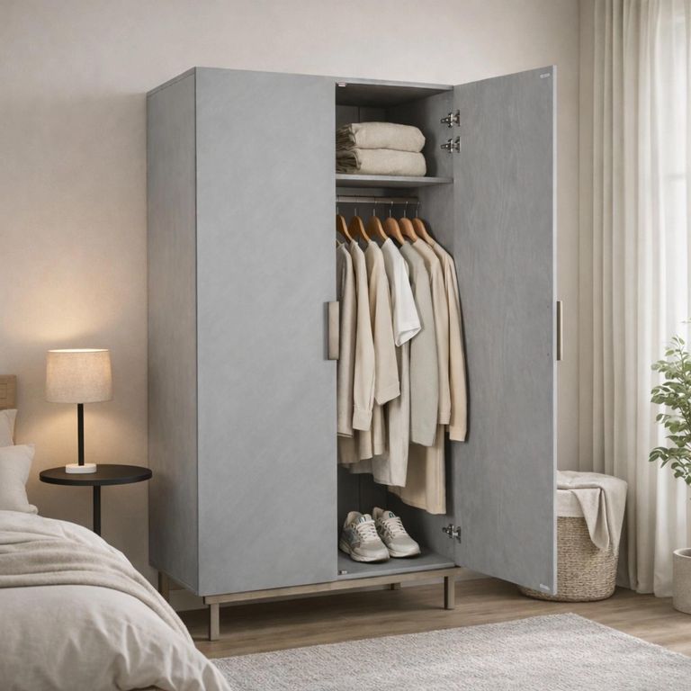 Lilly Chevron Wardrobe interior